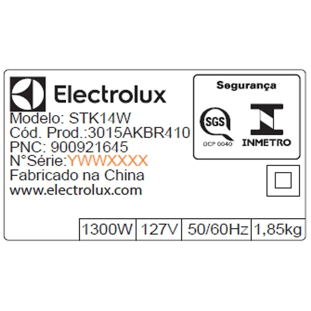 Aspirador de pó vertical 2 em 1 electrolux denim blue stk14 1300w azul 110