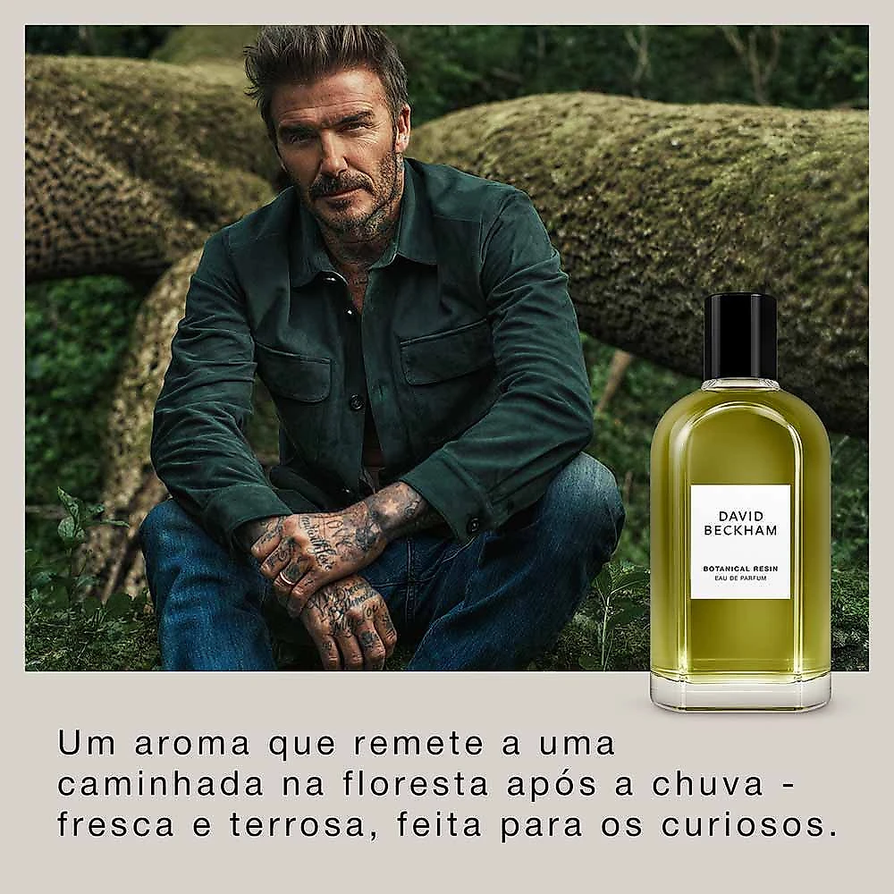 Perfume The Collection Botanical Resin David Beckham Masculino Eau de Parfum 100ml