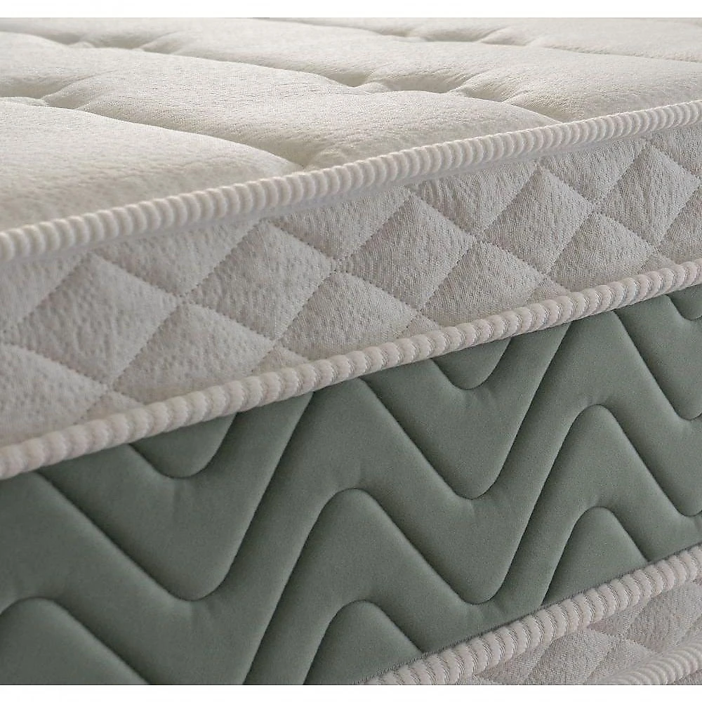 Conjunto Box Baú Oxford 138x188 Verde Espuma D33 King House
