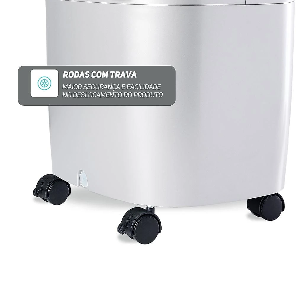 Wap climatizador de ar air protect e polishop ventilador de mesa e parede 8 pas 127v