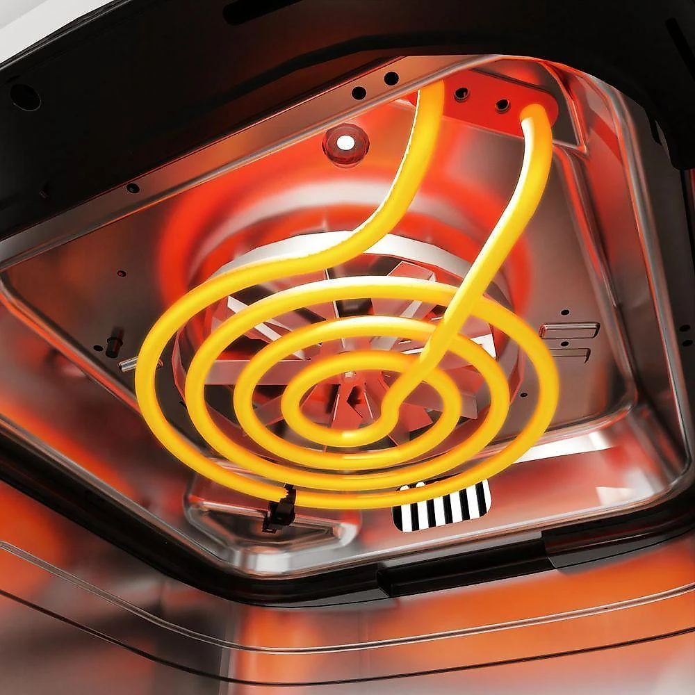 Air Fryer Philco 9L Visor Glass Painel Digital PAF90C 110V