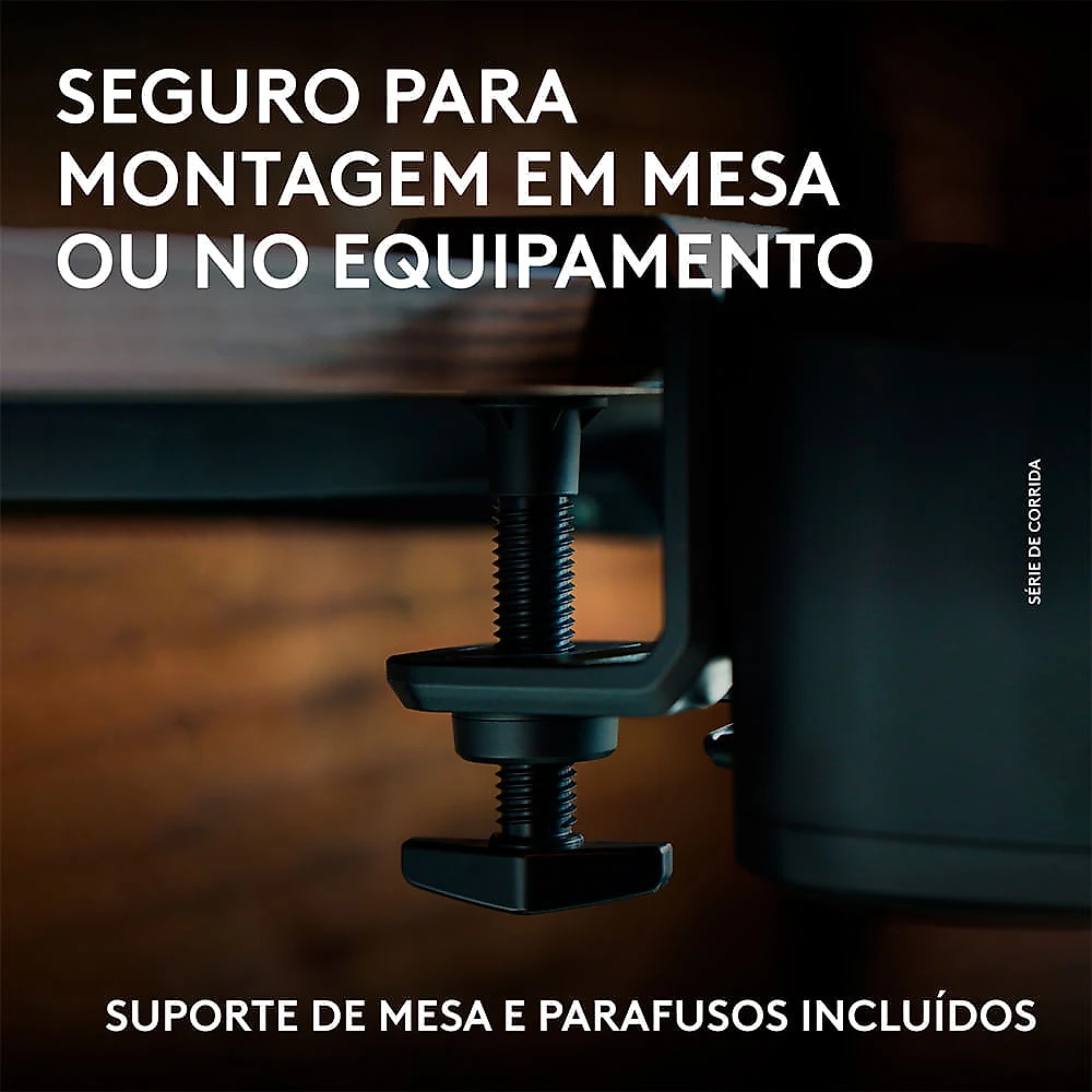 Câmbio Logitech G RS H-Shifter para Consoles e PC, Compatível com Base do Volante RS50 e PRO - Preto