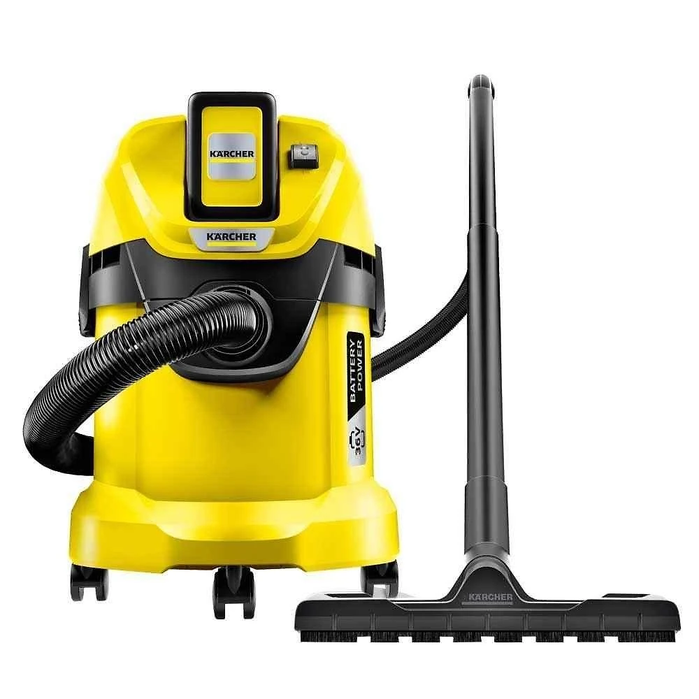 Aspirador de Pó e Líquidos WD 3 Bateria Kärcher 300W - Portátil 17L 36V