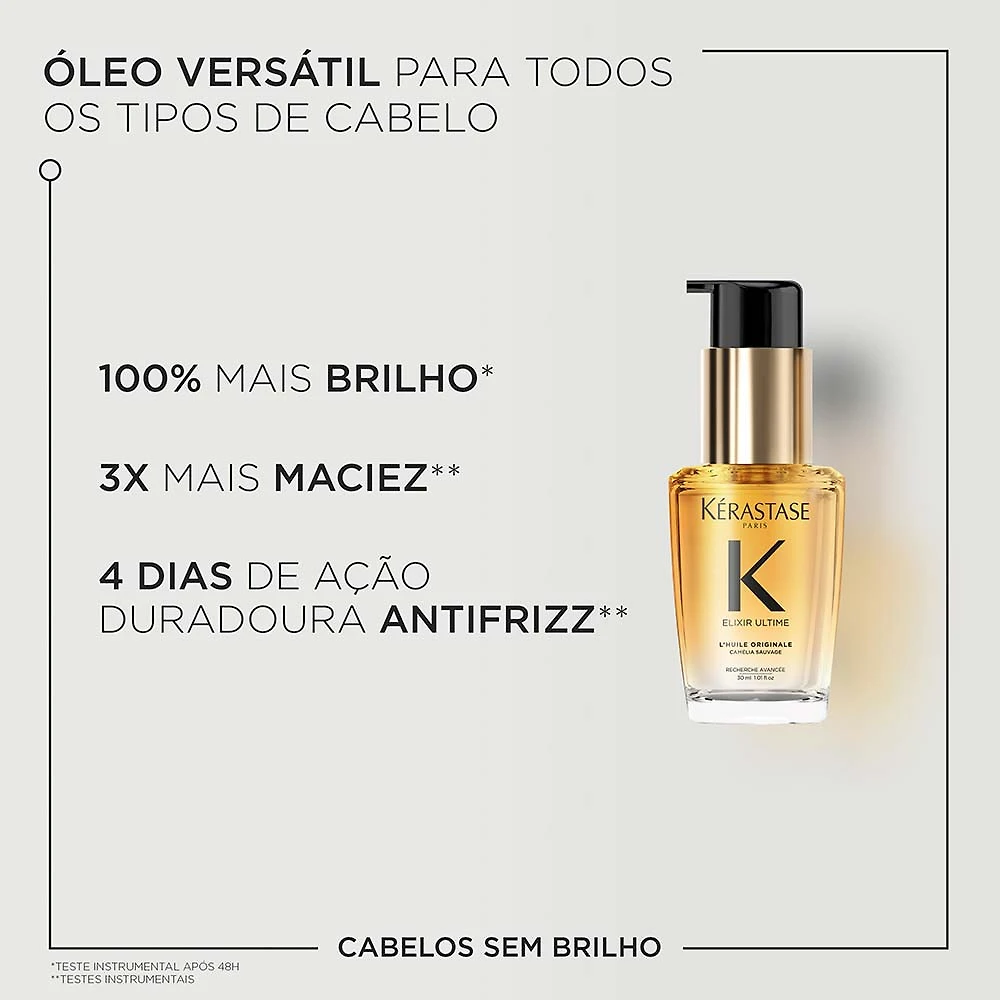 Óleo Capilar Kérastase Elixir Ultime L'huile Originale 30 ml