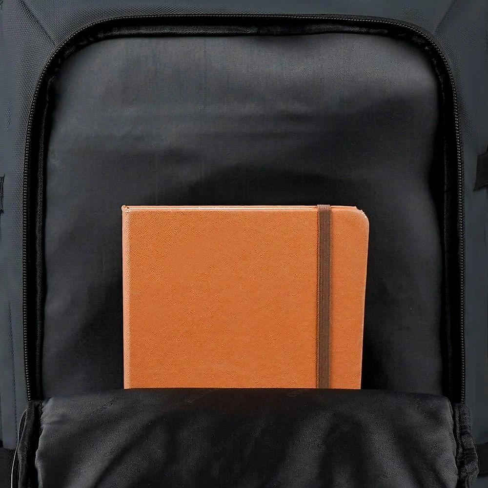 Mochila Executiva Masculina Cosmo Preta Preto - G