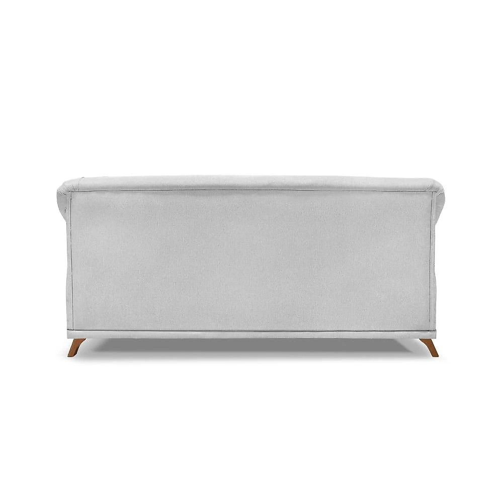 Sofá 3 Lugares 220cm Linho Arras Spezzia Decor Grigio
