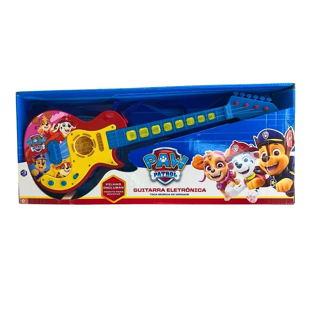 Guitarra eletrônica patrulha canina
