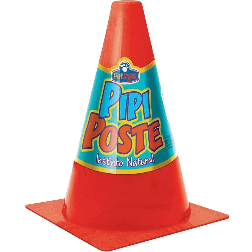 Postinho Educador Pet Injet Pipi Poste Vermelho - Tam. M
