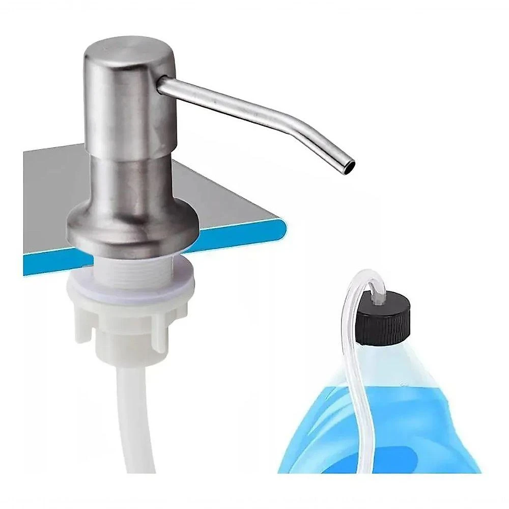 Dispenser Sabao Liquido Detergente Cuba Pia Flexivel Multiuso Suporte