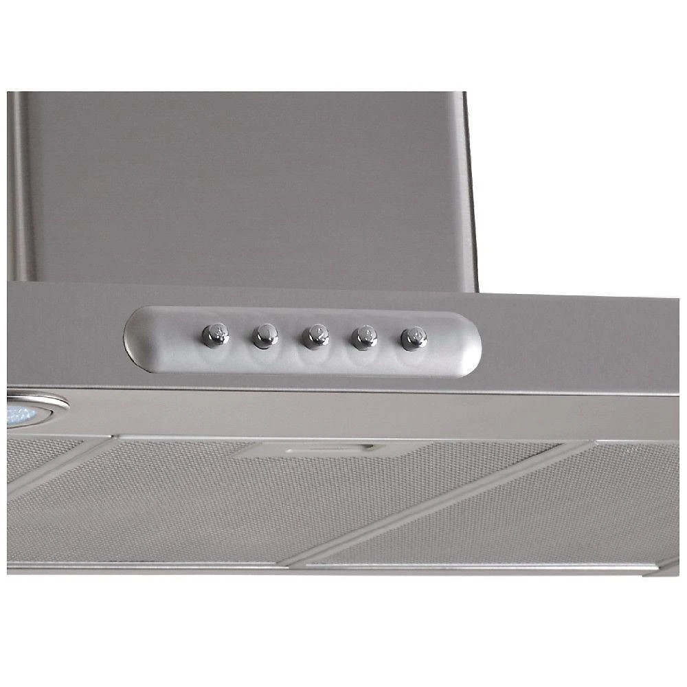Painel De Funções Para Coifa - Teclado Mecânico Inox