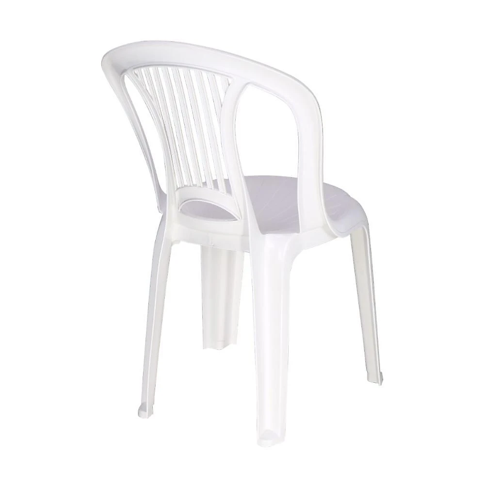 Kit 2 cadeira plástica bistrô branca 154kg tramontina