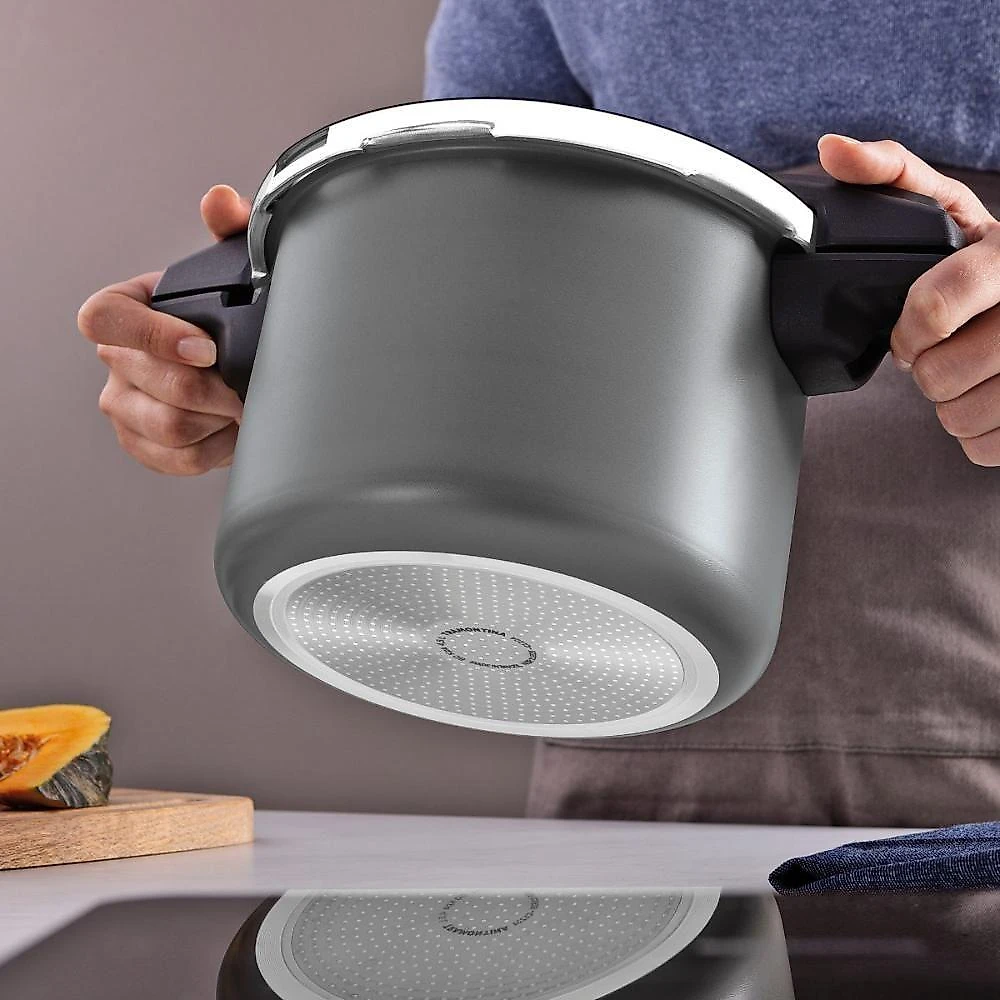 Panela de Pressão Arizona Indução Alumínio Antiaderente 4,5L Cinza Tramontina