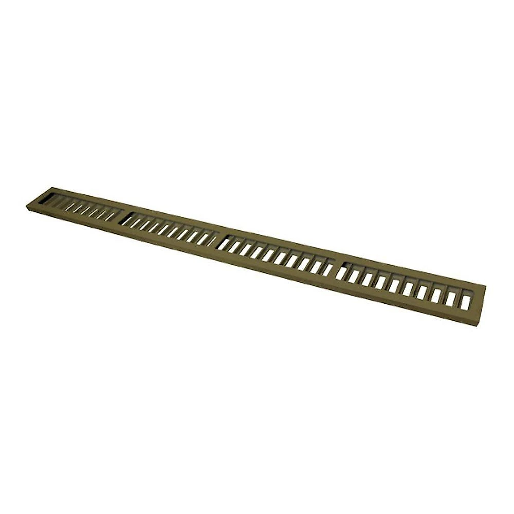 Kit Ralo Grelha Linear 3312X3GDA Captação Águas Pluviais com Caixilho em Alumínio Fendi GDA 20X100CM webcontinental-7908405443466