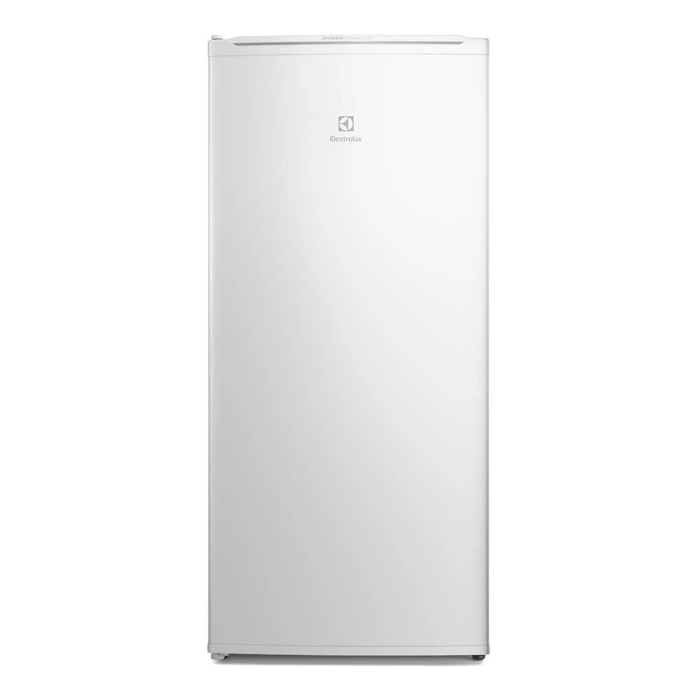 Freezer vertical electrolux fei19 cycle defrost inverter com 1 porta reversível, pés niveladores - 162 litros