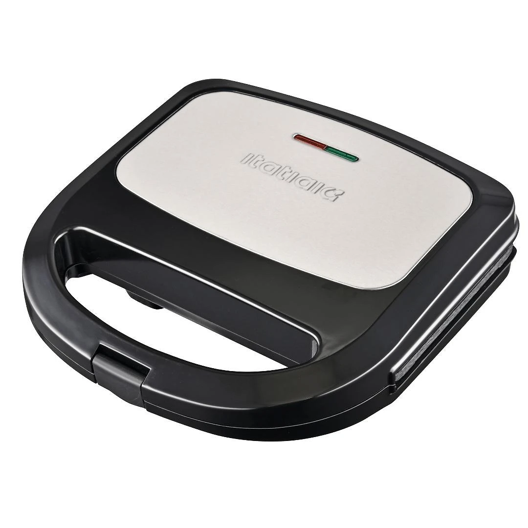 Miniatura Sanduicheira Essencial Grill Misteira Elétrica Aço Inox 127V
