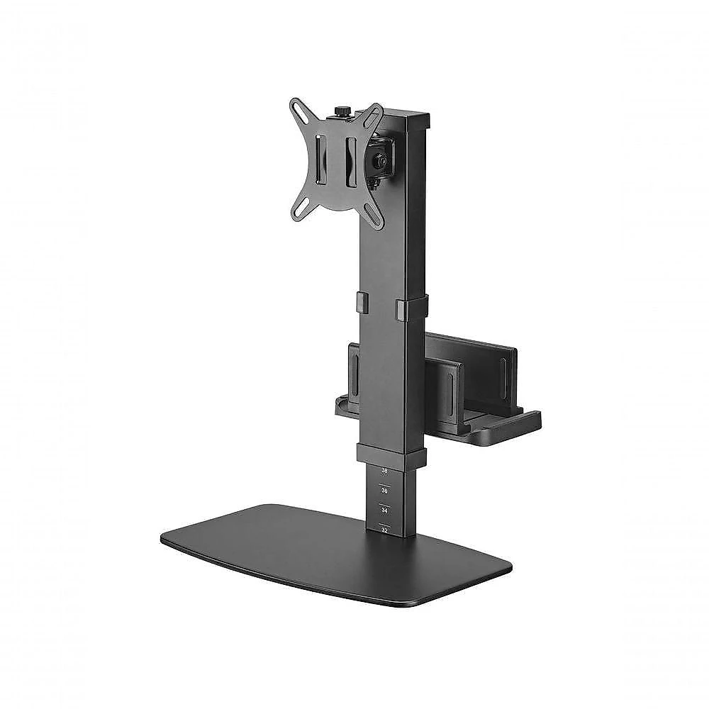Suporte para Monitor e Desktop SMD-100 para Monitores 17'' a 32'' com CPU Preto Pcyes