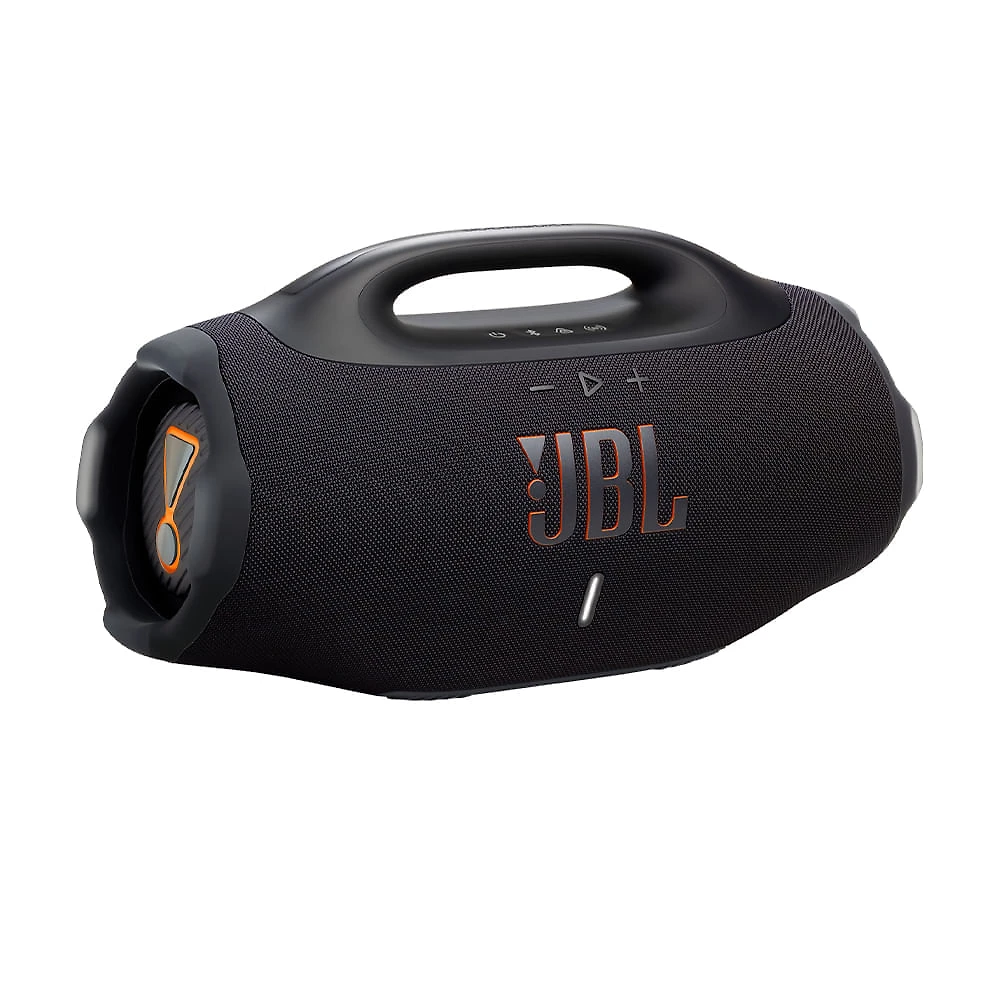 Caixa de Som Bluetooth JBL Boombox 4 Preta, Bateria de Até 34H,  à Prova d’Água e Resistente a Poeira IP68 e 210W