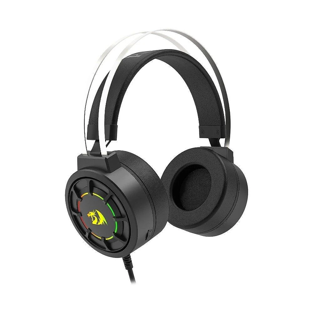 Headset Gamer Redragon Grendel, RGB, Som Surround 7.1, Driver 53mm, USB, Preto - H314-RGB