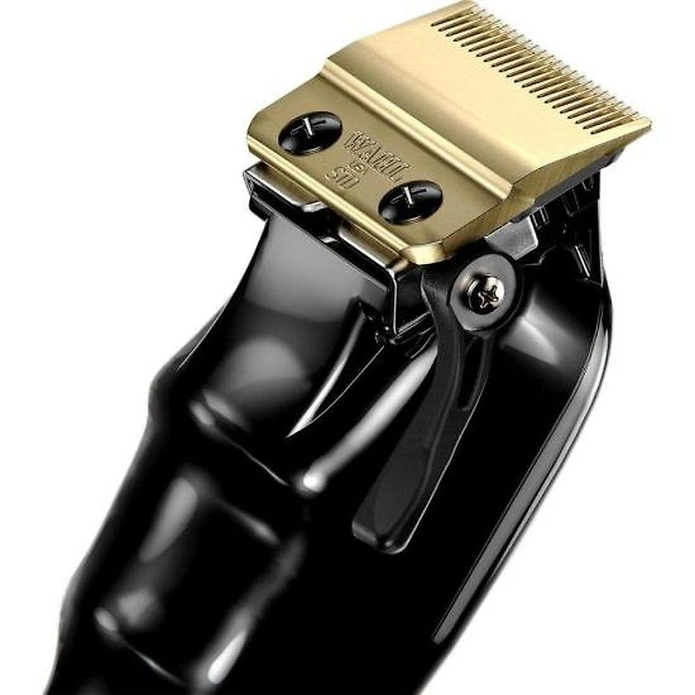 Máquina de Corte de Cabelo Wahl Magic Clip Cordless Black Profissional Bateria Recarregável Preto