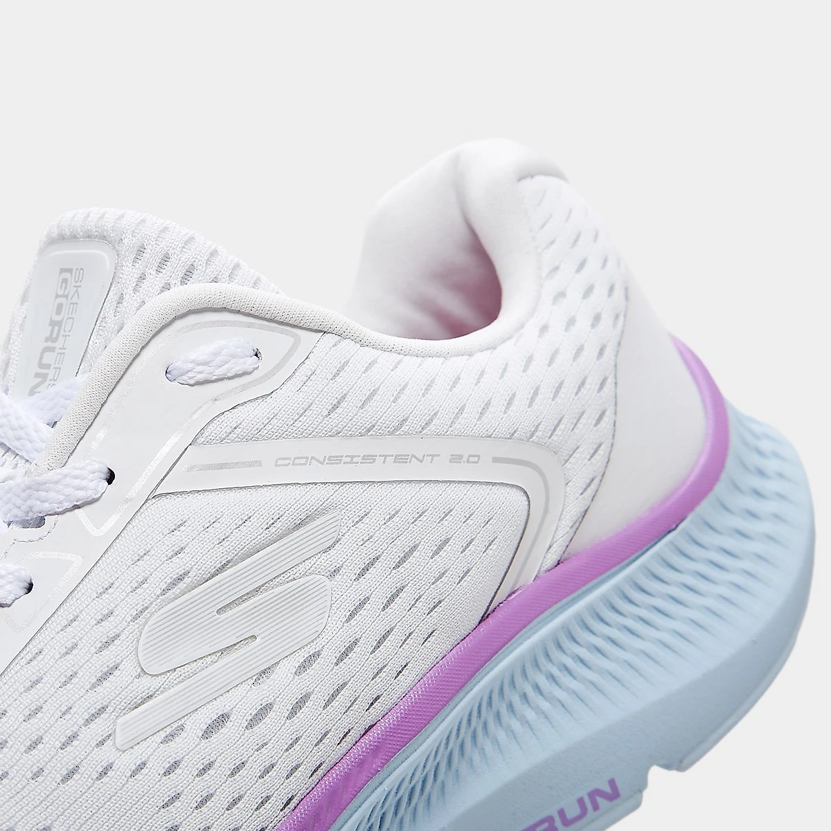 Tênis Skechers Go Run Consistent 2 Feminino Branco+Azul - 34