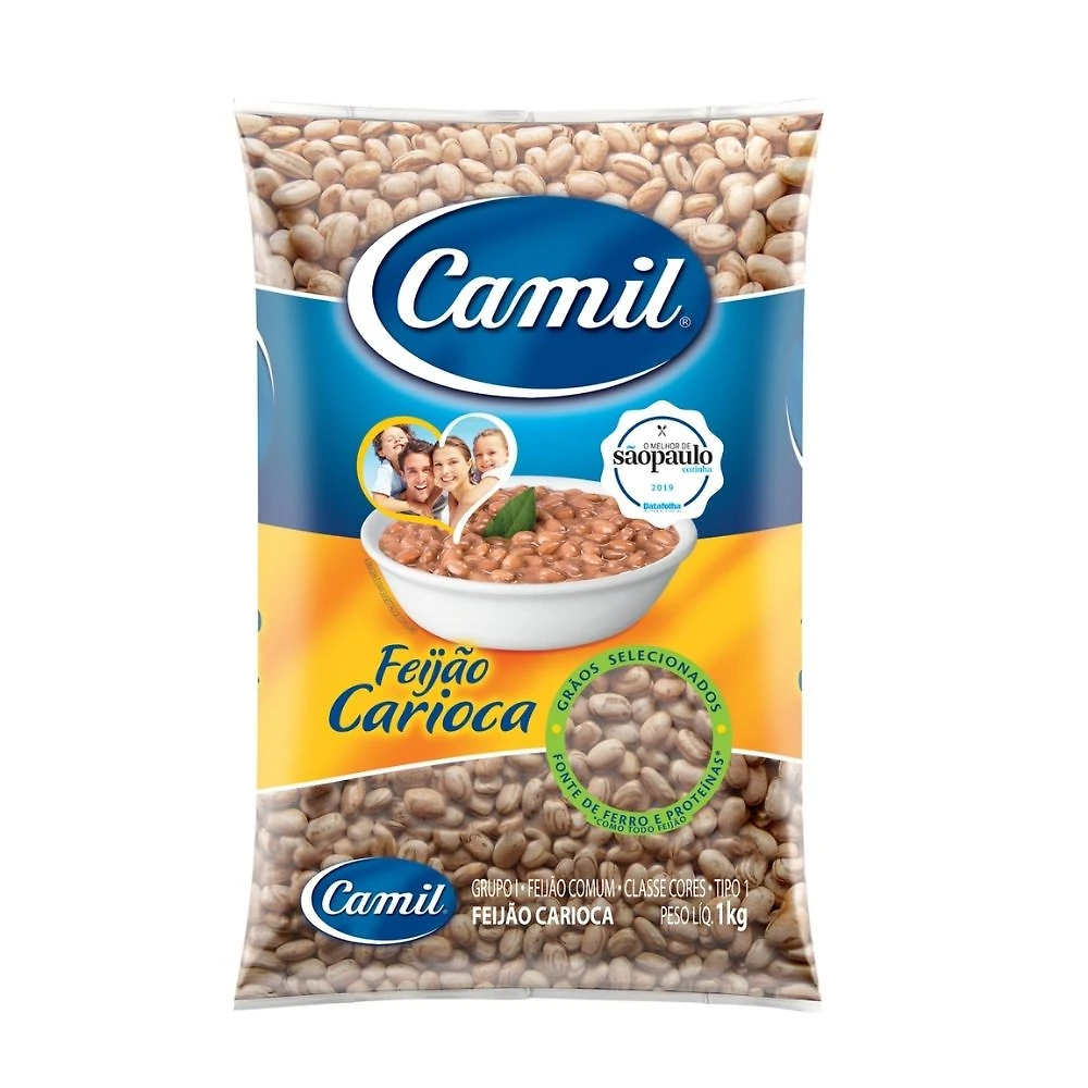 Feijão Camil Carioca 1kg