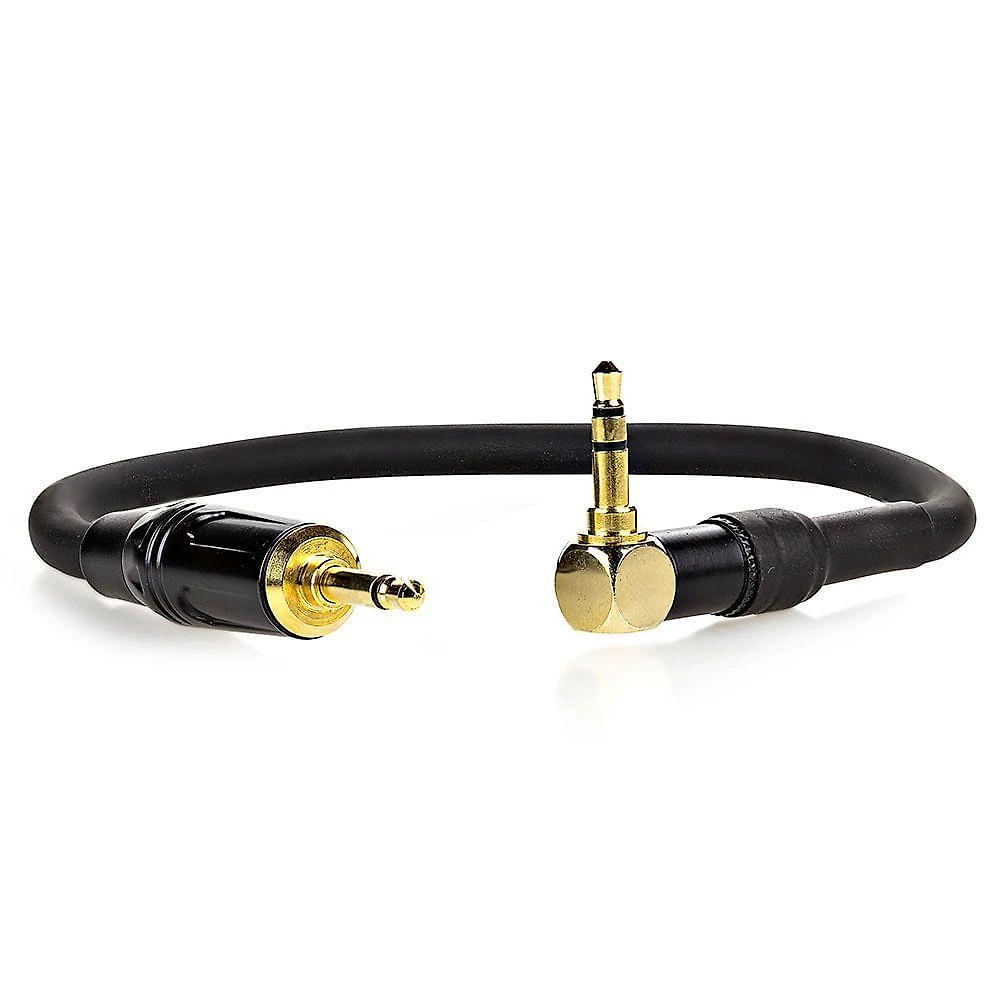 Cabo P2 Estereo - 90 Graus Para P2 Macho Mono - 20 Cm