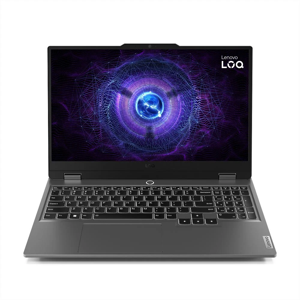 Notebook Gamer Lenovo LOQ 15IRX9 Intel Core i5-13450HX 16GB 512GB SSD RTX 3050 Linux 15.6" - 83KHS00200 Luna Grey