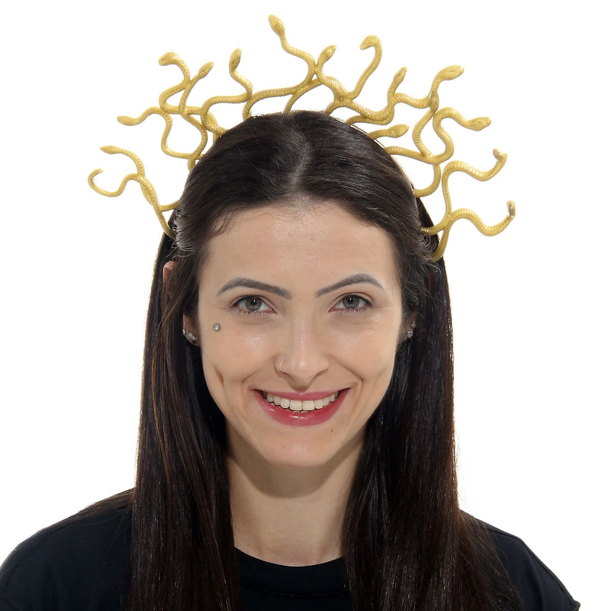 Tiara Arquinho da Medusa Acessório Halloween Abrakadabra