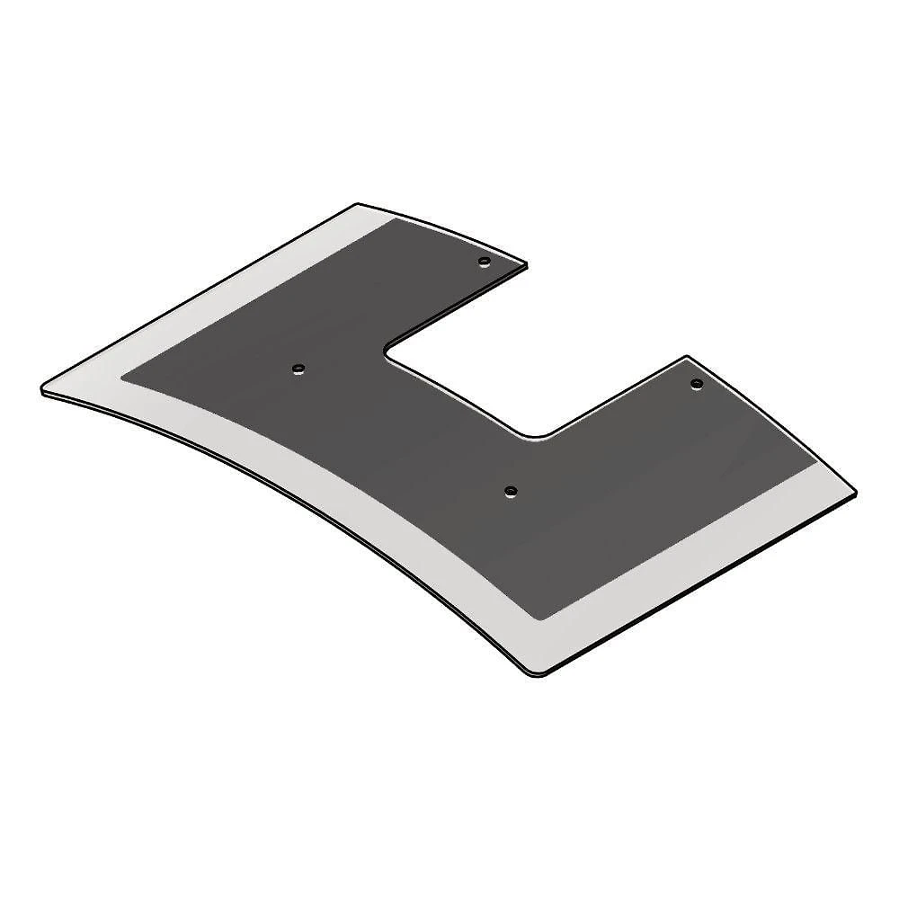 Vidro Curvo Para Coifa De Parede 80Cm