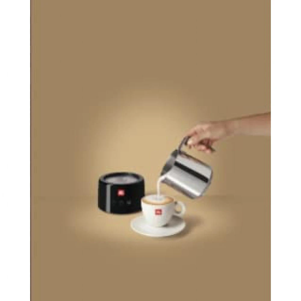 Illy 22986 Espumador de Leite Elétrico Capacidade 150 mL Aço I nox 110V Preto