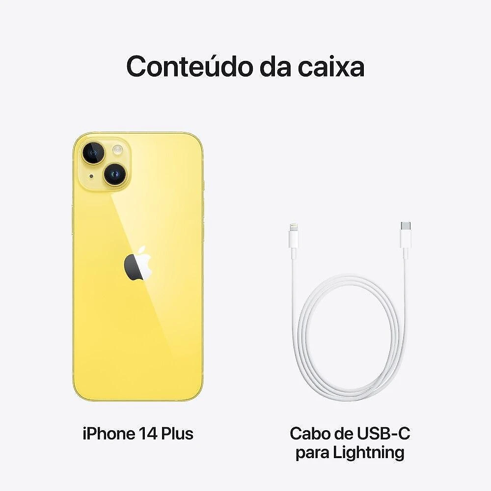 Apple iPhone 14 Plus 512GB Amarelo 