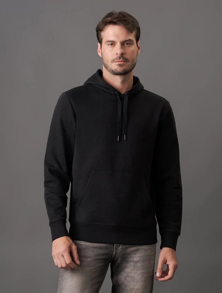 Miniatura Casaco Masculino Moletom Bordado Capuz Calvin Klein Jeans - Preto Casaco Masculino Moletom Bordado Capuz Calvin Klein Jeans Preto g