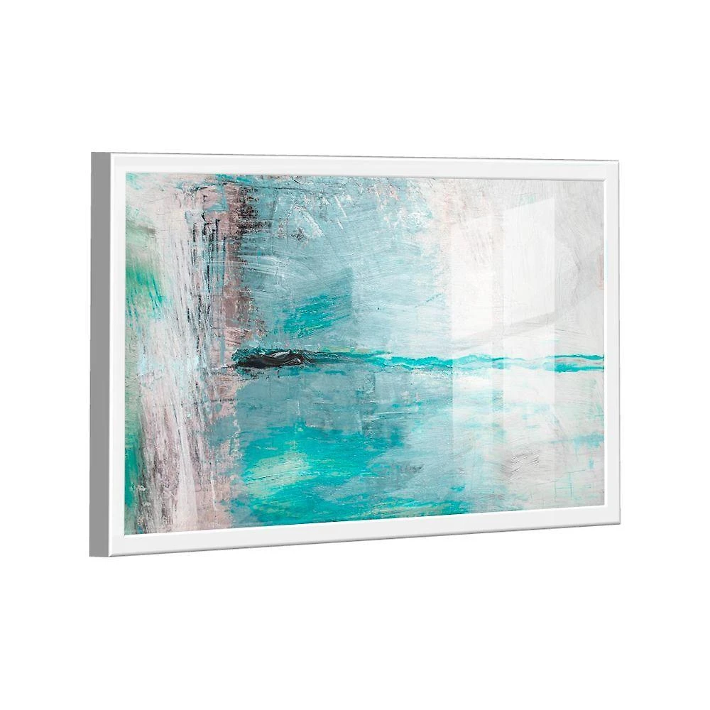Quadro Pintura Água Abstrato -- Br Artes