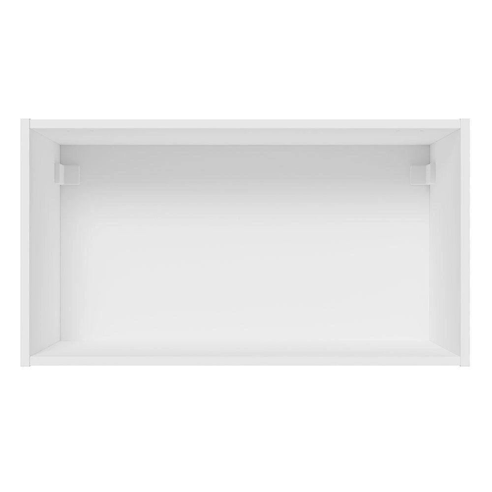 Armário aéreo 100% mdf 60 cm 1 porta basculante smart madesa branco