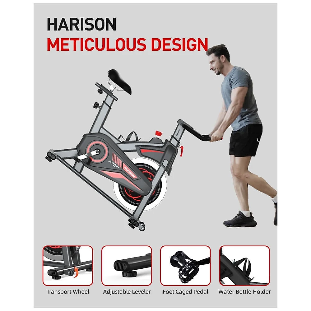 Bicicleta de exercício - bicicleta estacionária magnética para academia em casa - bicicleta de ciclismo interna