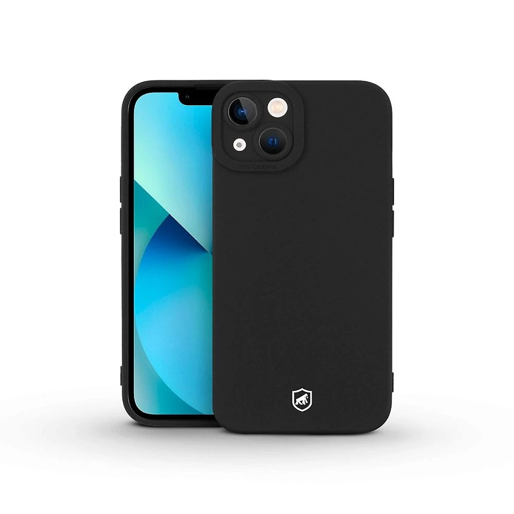 Capa para iPhone 13 - Preta - Silicon Cloud - Gshield