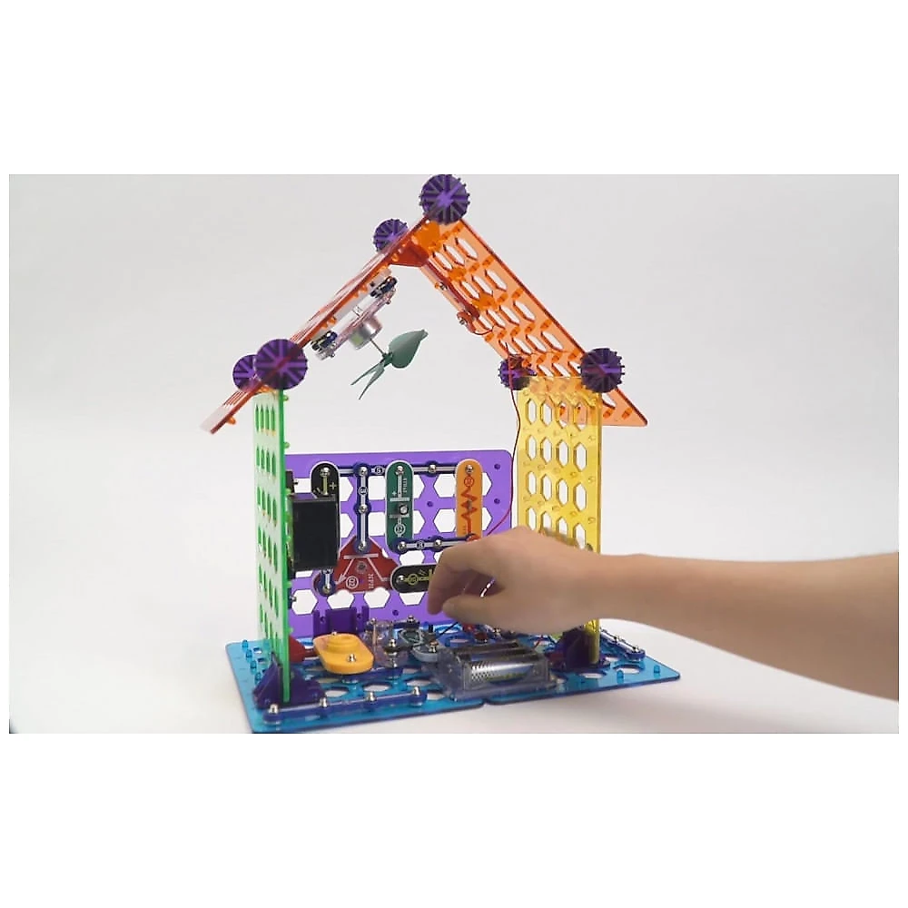 Snap Circuits Elenco My Home – Kit Educacional de Eletrônica para Crianças a Partir de 8 Anos