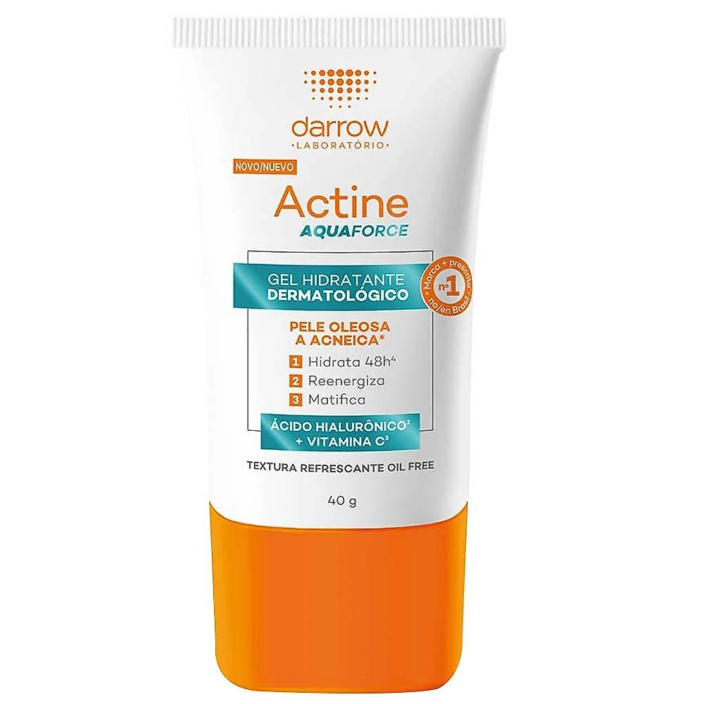 Gel hidratante facial darrow actine aquaforce 40g
