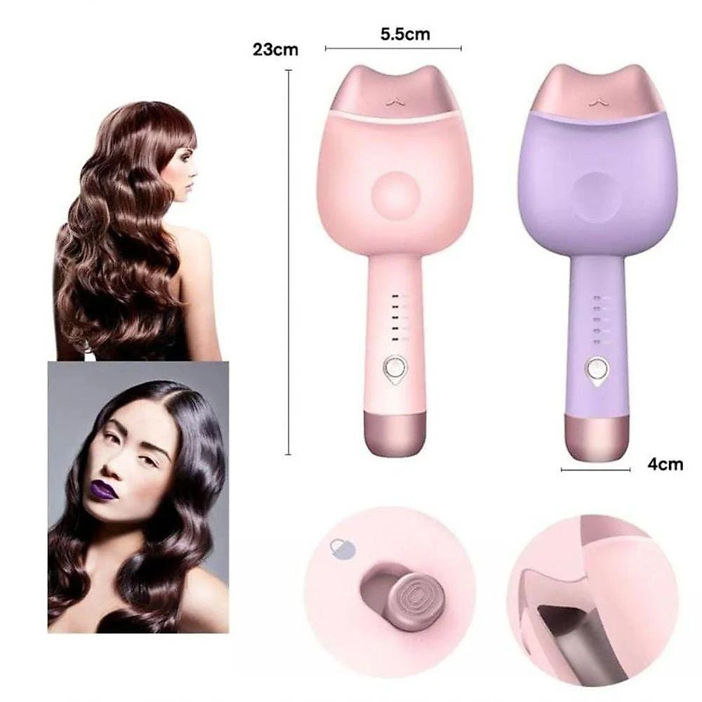 Modelador de Cabelo 32mm Cerâmico 50W Aquecimento Rápido Cinza webcontinental-7897465502049