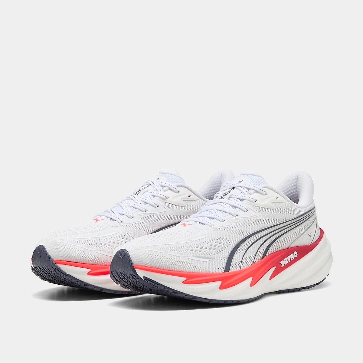 Tênis Puma Velocity Nitro 5 Masculino Branco+Vermelho - 39