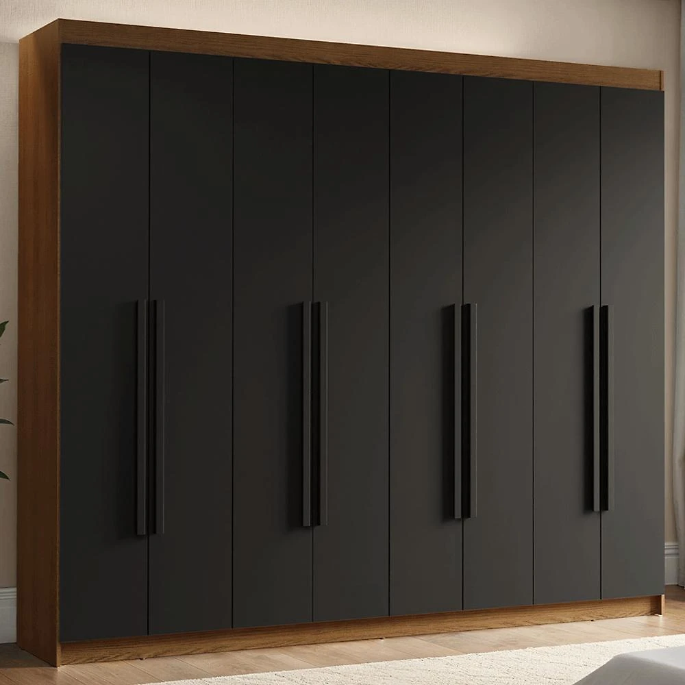 Guarda-Roupa Casal 8 Portas Batentes Venus Madesa R