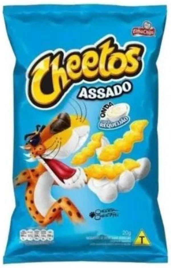 Miniatura Kit 64 Salgadinhos Fandangos + Doritos + Ruffles +Cheetos