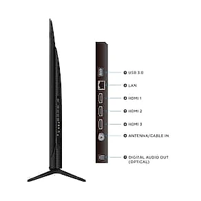Smart TV 65” 4K QLED TCL 65P7L Google TV até 120Hz Dolby Vision Atmos