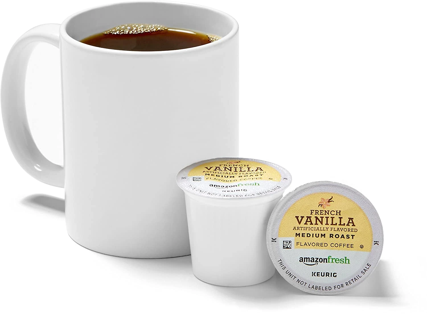 AmazonFresh Cápsulas de Café Francês Vanilla Médio