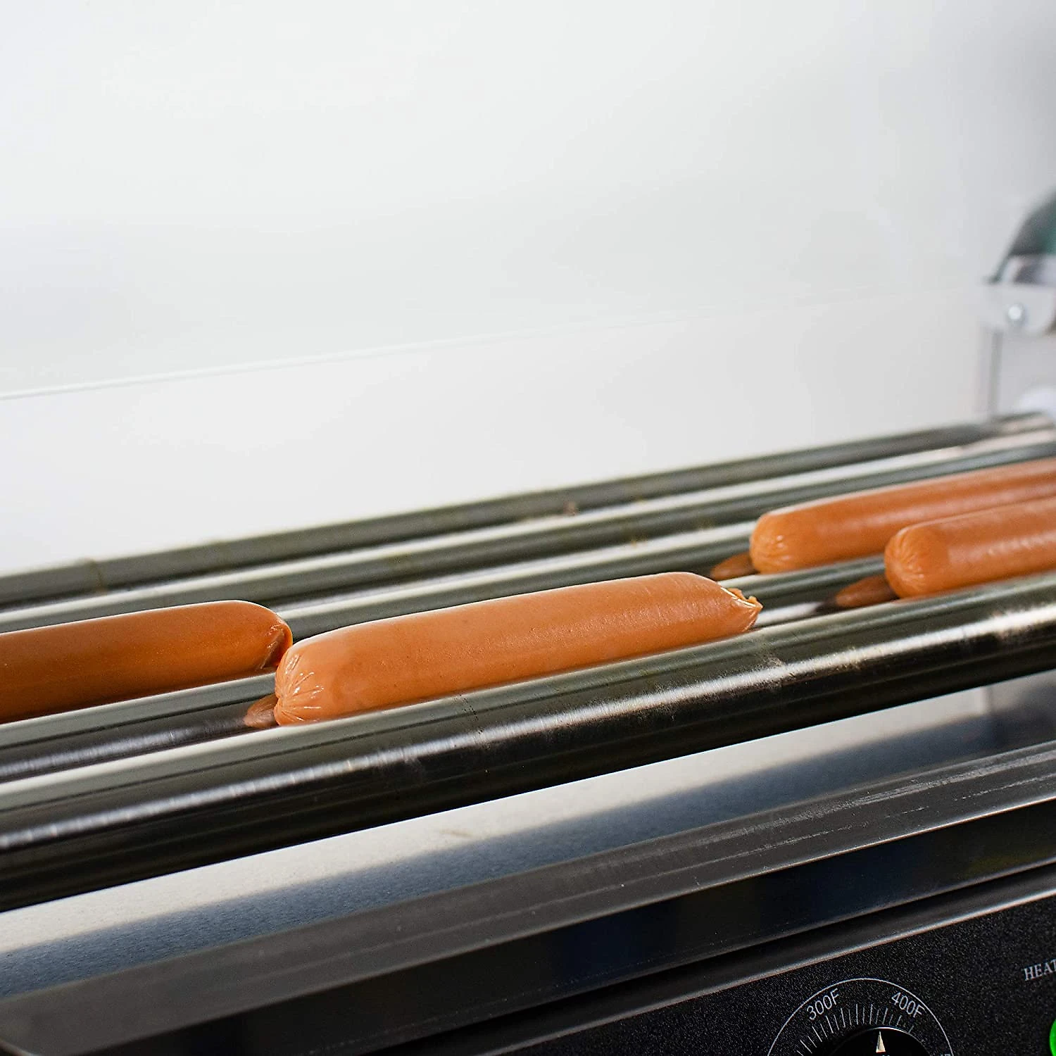 VIVO Electric 12 Hot Dog and 5 Roller Grill Warmer Cooker Machine with Cover HOTDGV205