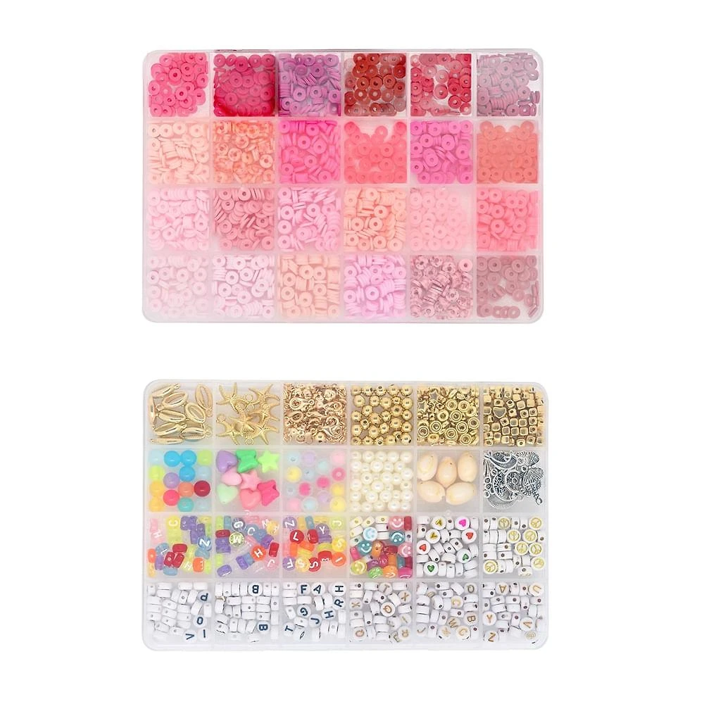 Kit pulseiras da amizade pink my style multikids -  br2315