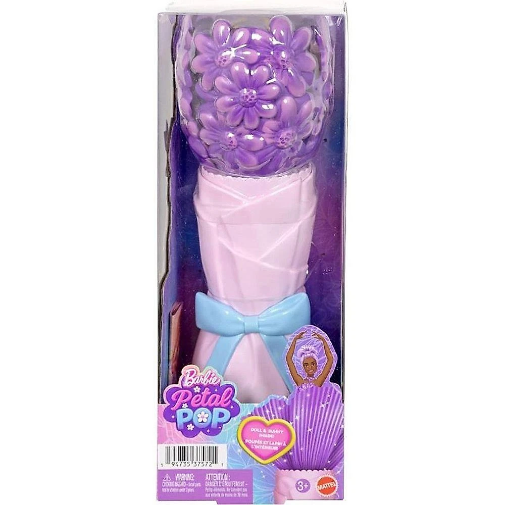 Boneca Barbie Reveal Pop Pétalas Surpresas Revelação com Água Mattel
