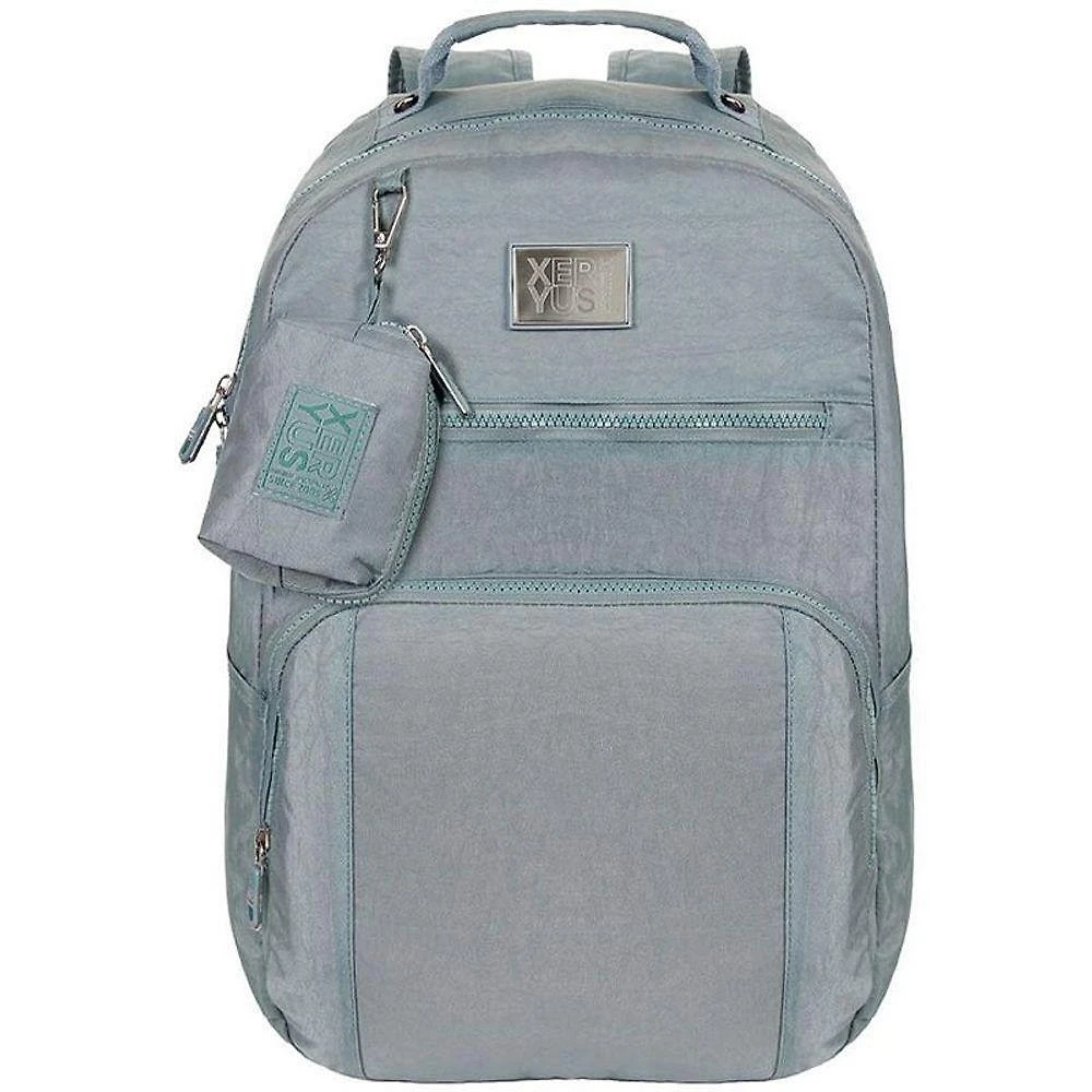 Mochila Xeryus Trendy Colors Crinkle Verde Compartimento Notebook