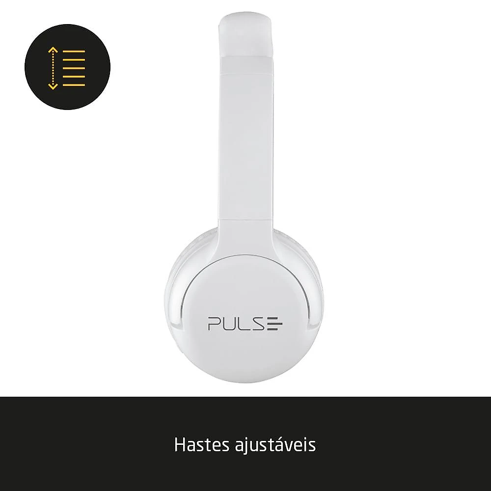 Headphone bluetooth flow branco pulse - ph394 branco