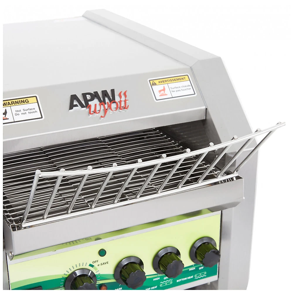 Torradeira de Esteira APW Wyott 3TE4350L120 com Abertura e Controles Analógicos 120V